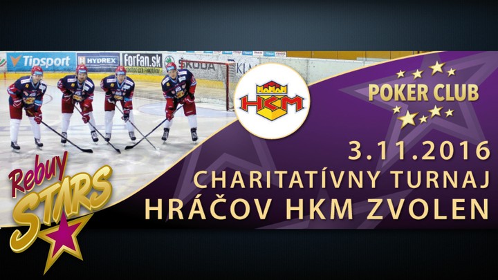 HKM ZVOLEN A REBUY STARS SPOLOČNE PODPORIA DOBRÚ VEC